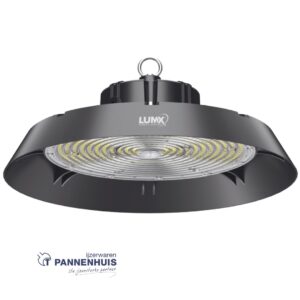 Lumx Hoogbouwlamp HB-150 - 150W - 6000K - 150lm/W, 22500 Lummen Incl. veiligheidslijn