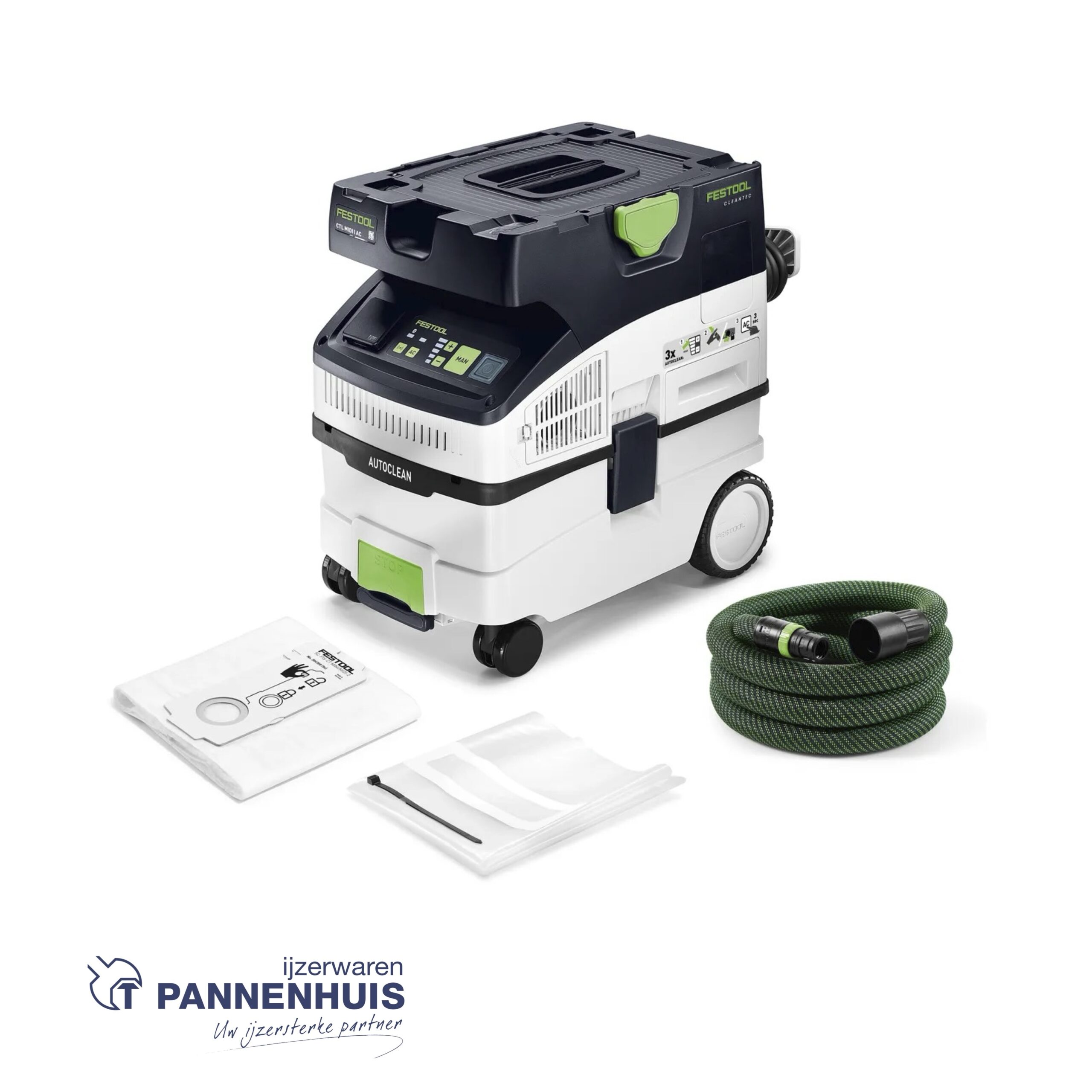 Festool Mobiele stofzuiger CLEANTEC CTL MIDI I AC