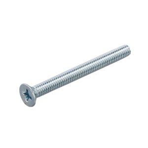 Metaalschroef verzinkt platkop phillips 5x20 (200st)
