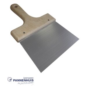 Schildersspatel 140 mm, houten greep - staal