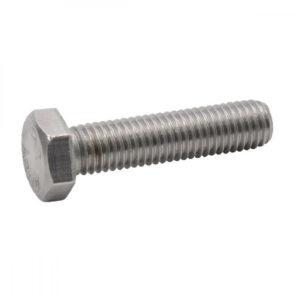 Inox tapbout A2 8 x 20 din 933 zonder moer (100st)