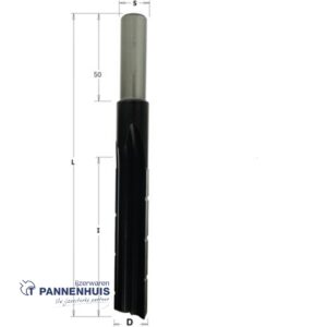 langgatboor 20mm schacht 13/50mm links