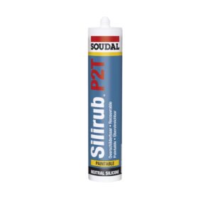 Silirub P2T transparant 310ml "OVERSCHILDERBAAR"