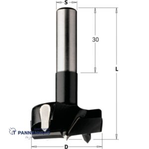CMT Cilinderkopboor rechts D=30 LT=57 S=8x30 Z2+V2 RH HW