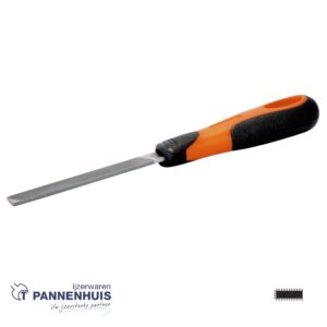 Bahco Platte vijl met hecht basterd 10" 250 mm