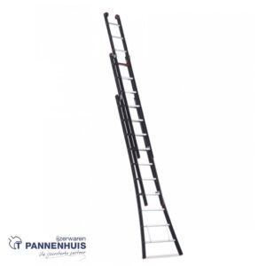 Altrex Nevada reformladder 3x14 sporten 415 - 945cm zwart