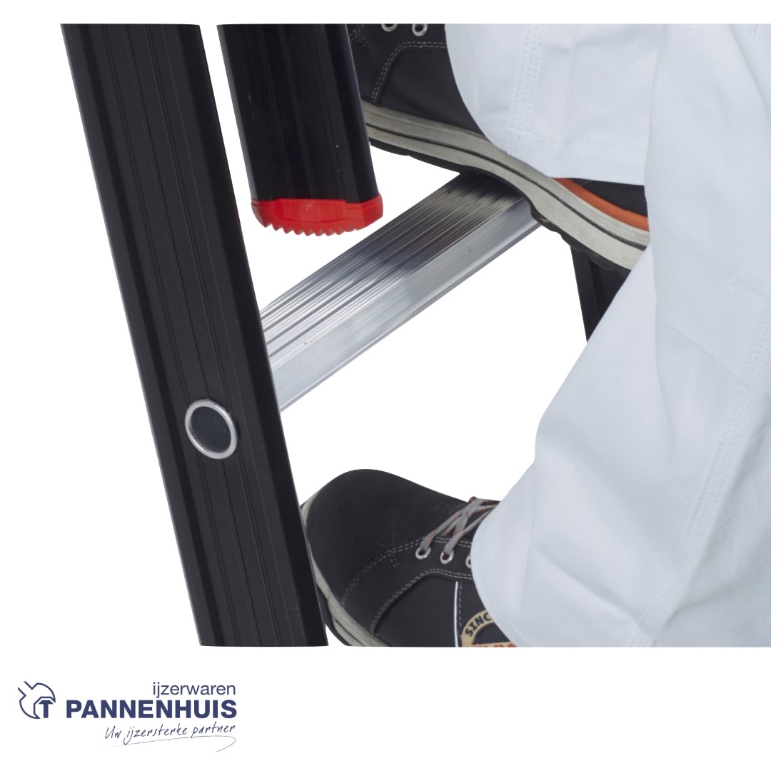 Altrex Nevada reformladder 3x14 sporten 415 - 945cm zwart - Afbeelding 5
