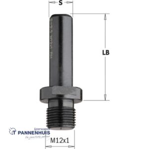 CMT Schacht boor / potscharnierfrees S=8x30 LB=35 S1=M12x1 Rh