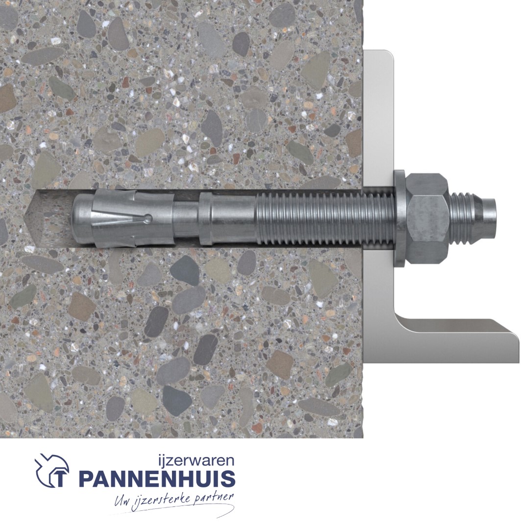 fischer Snelbouwanker FBN II 8/5/60mm (50st) - Afbeelding 2