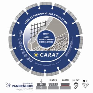 Carat CSB Brilliant 230x22,2 graniet/beton