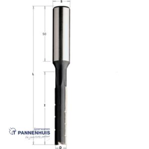langgatboor 15mm schacht 16/50mm links