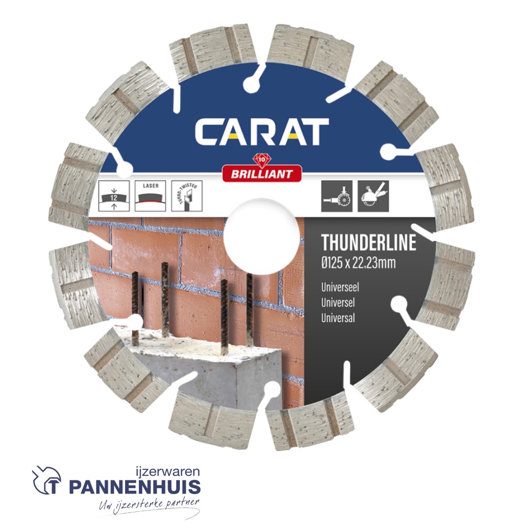Carat CEB Thunderline 125x22,23 universeel
