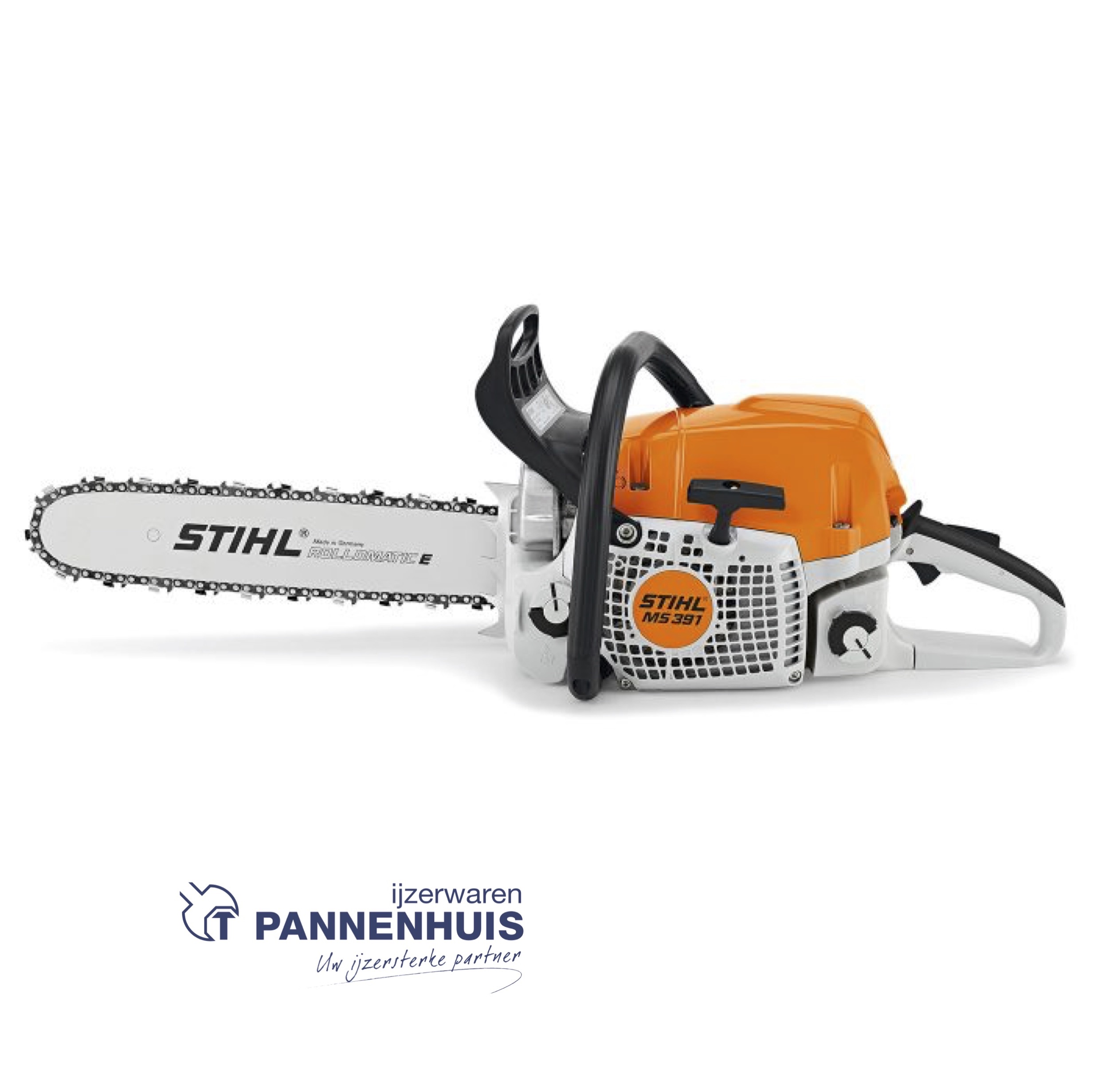 Stihl MS 391, 45 cm, RM, 3/8" benzinekettingzaag - Afbeelding 2