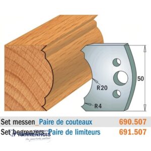CMT Profielmessen I=50x4mm 2 stuks nr.507
