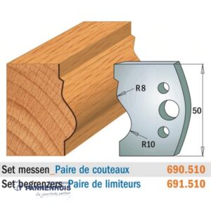 CMT Profielmessen I=50x4mm 2 stuks nr.510