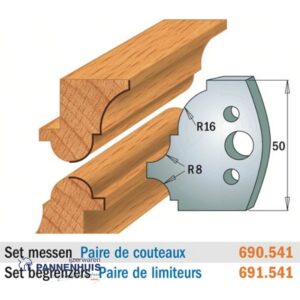 CMT Profielmessen I=50x4mm 2 stuks nr.541