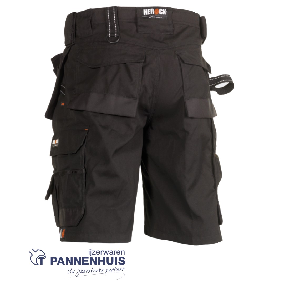 Herock Pallas Bermuda Zwart 50 - Afbeelding 2