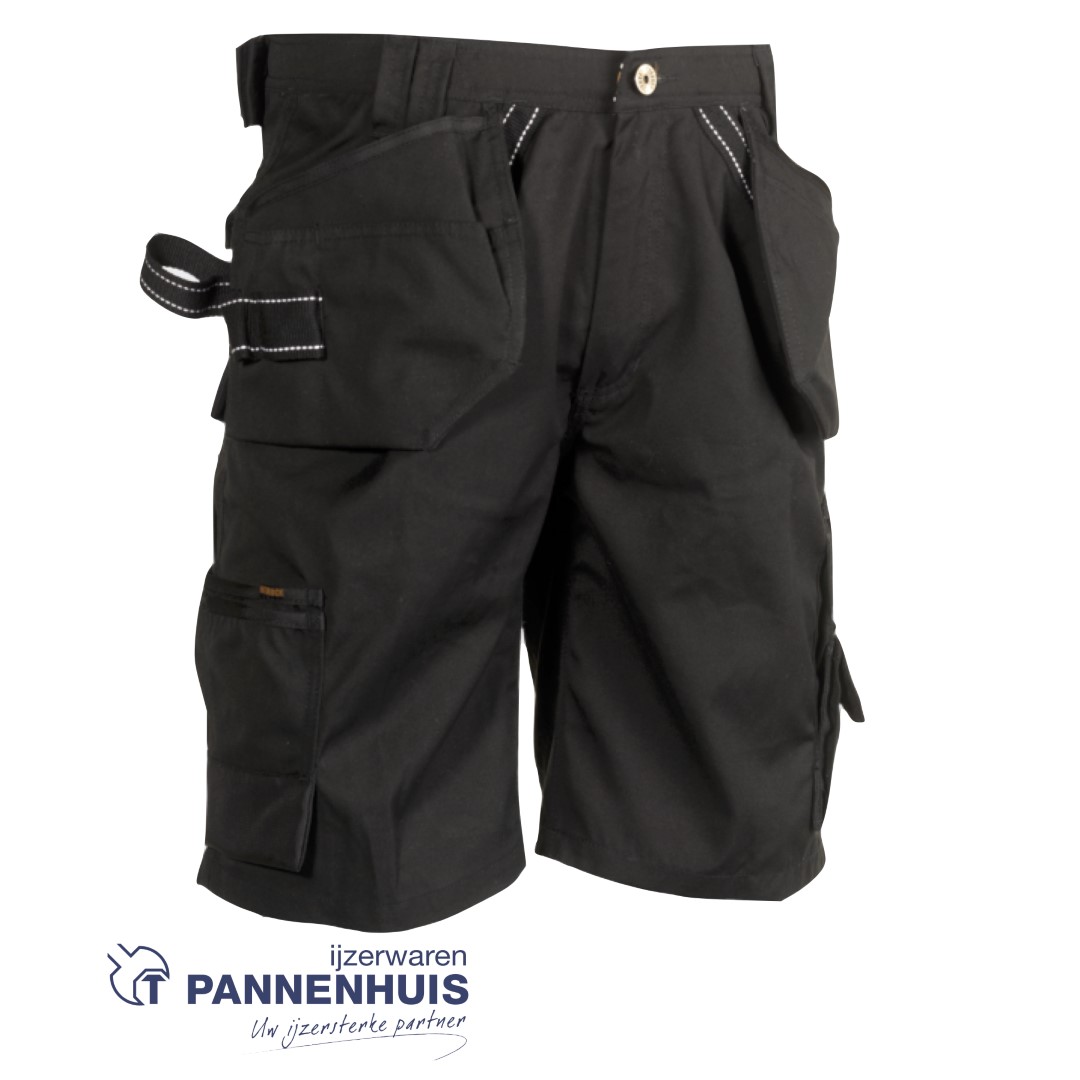 Herock Pallas Bermuda Zwart 54