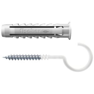fischer Plug SX 10 x 50 met nylon ronde haak (blister)