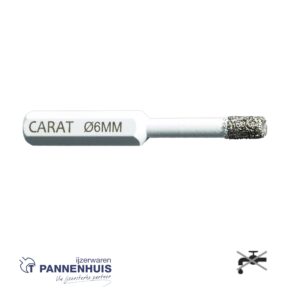 Carat ETD Briljant tegelboor 6mm zeskant
