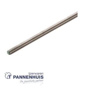 draadstang inox 8mm din 976 a2 (1m) GROEN