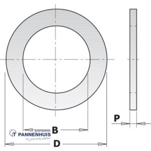 CMT Reductiering voor zaagblad D=30x18x1,4mm
