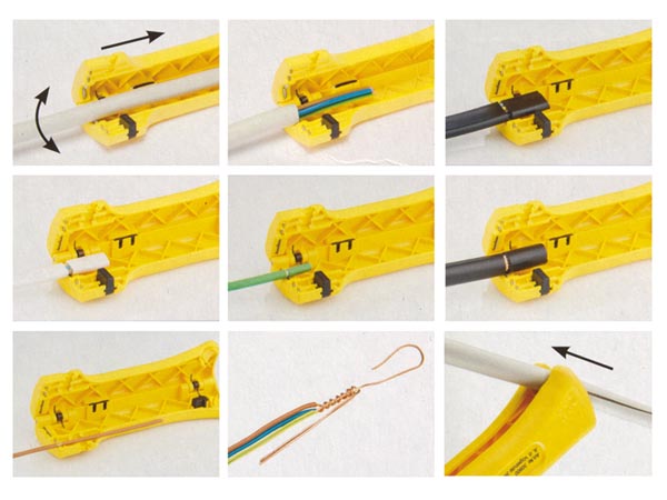 Jokari allrounder stripper voor elektrische kabel (JOKARI 30900) - Afbeelding 2
