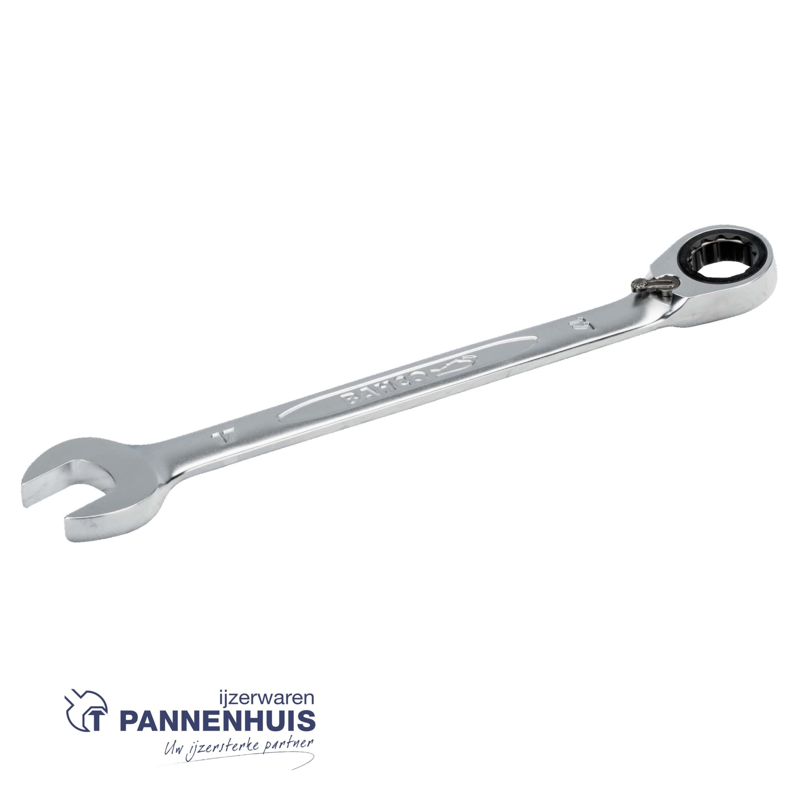 Bahco Steekringratelsleutel lengte 393 mm 30 mm metrisch