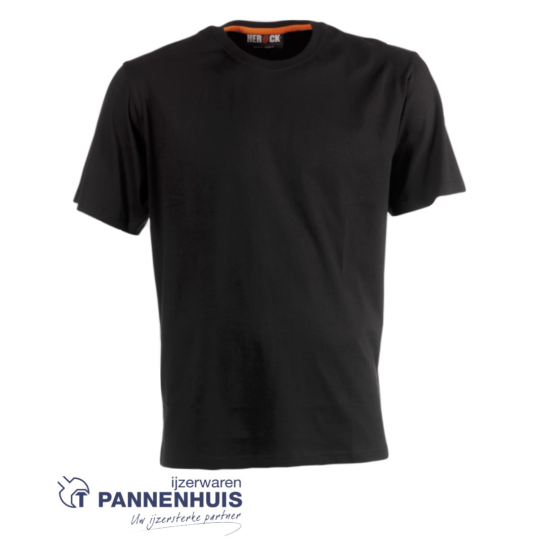 Herock Argo T-shirt korte mouwen Zwart XXL