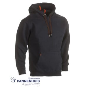 Herock Hesus Sweater met kap Marine S