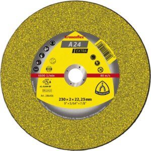 Doorslijpschijven Kronenflex 2,0 - 3,2mm 125X2,5X22,23