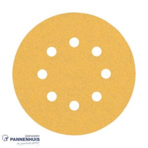 Bosch Schuurvel C470 diameter 125, G100, 8 gaten, 5x