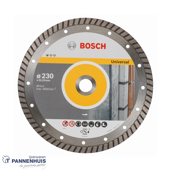 Bosch Diamantschijf Standard Universal 230x22,23