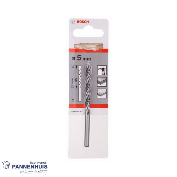 Bosch Houtspiraalboor M-Punt 5x52x86 - Afbeelding 2