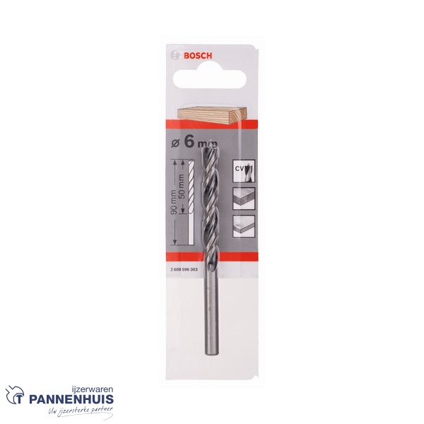 Bosch Houtspiraalboor M-Punt 6x57x93 - Afbeelding 2