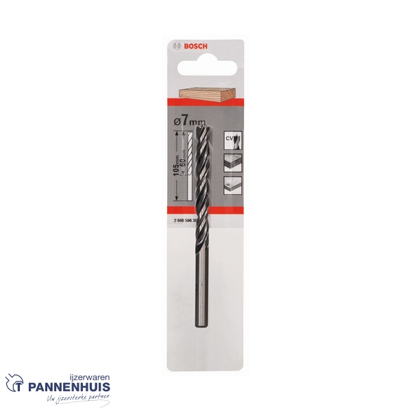 Bosch Houtspiraalboor M-Punt 7x69x109 - Afbeelding 2