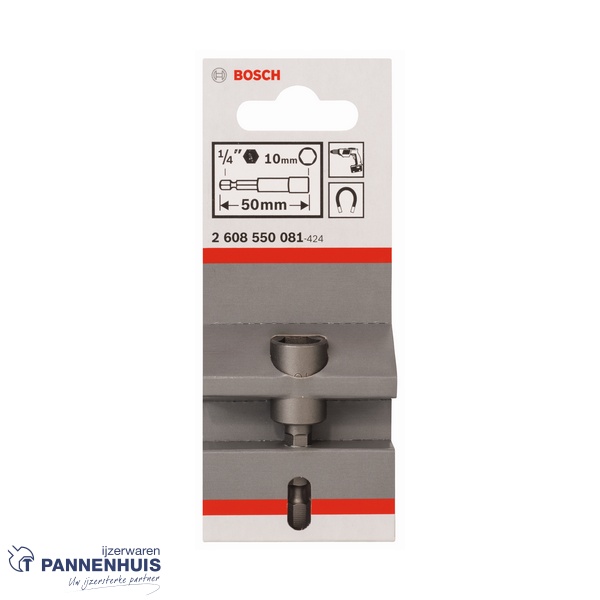 Bosch Dopsleutel Zeskant 50 x 10 mm M 6 - Afbeelding 2