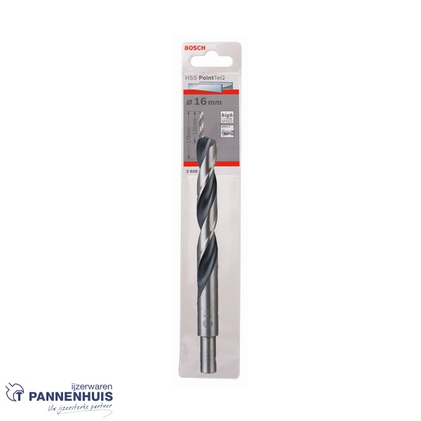 Bosch Spiraalboor HSS PointTeQ 16 mm gereduceerde opnameschacht - Afbeelding 2