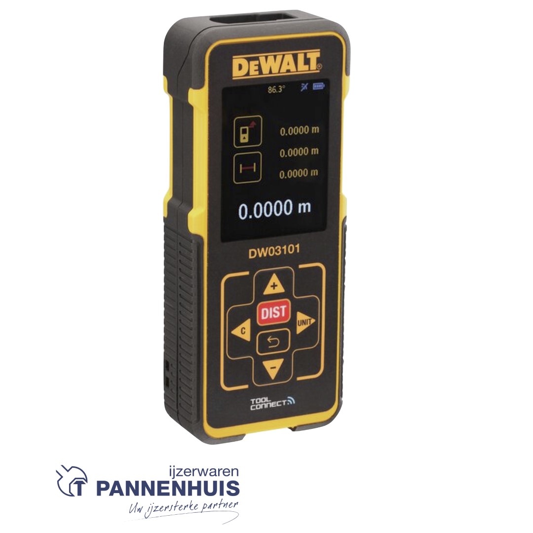 Dewalt Digitale afstandsmeter met Bluetooth® 100M - Afbeelding 2