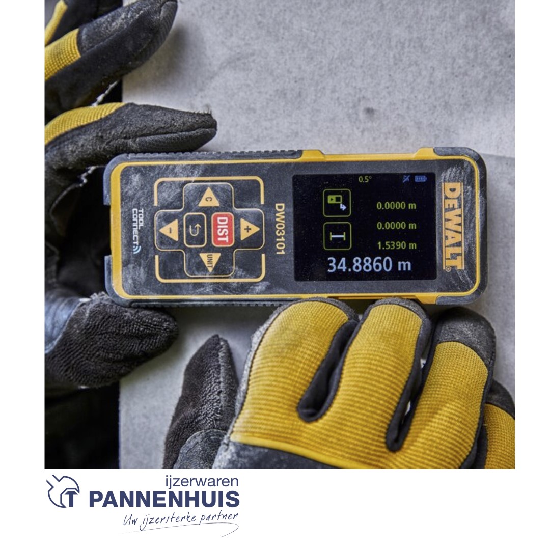 Dewalt Digitale afstandsmeter met Bluetooth® 100M - Afbeelding 3