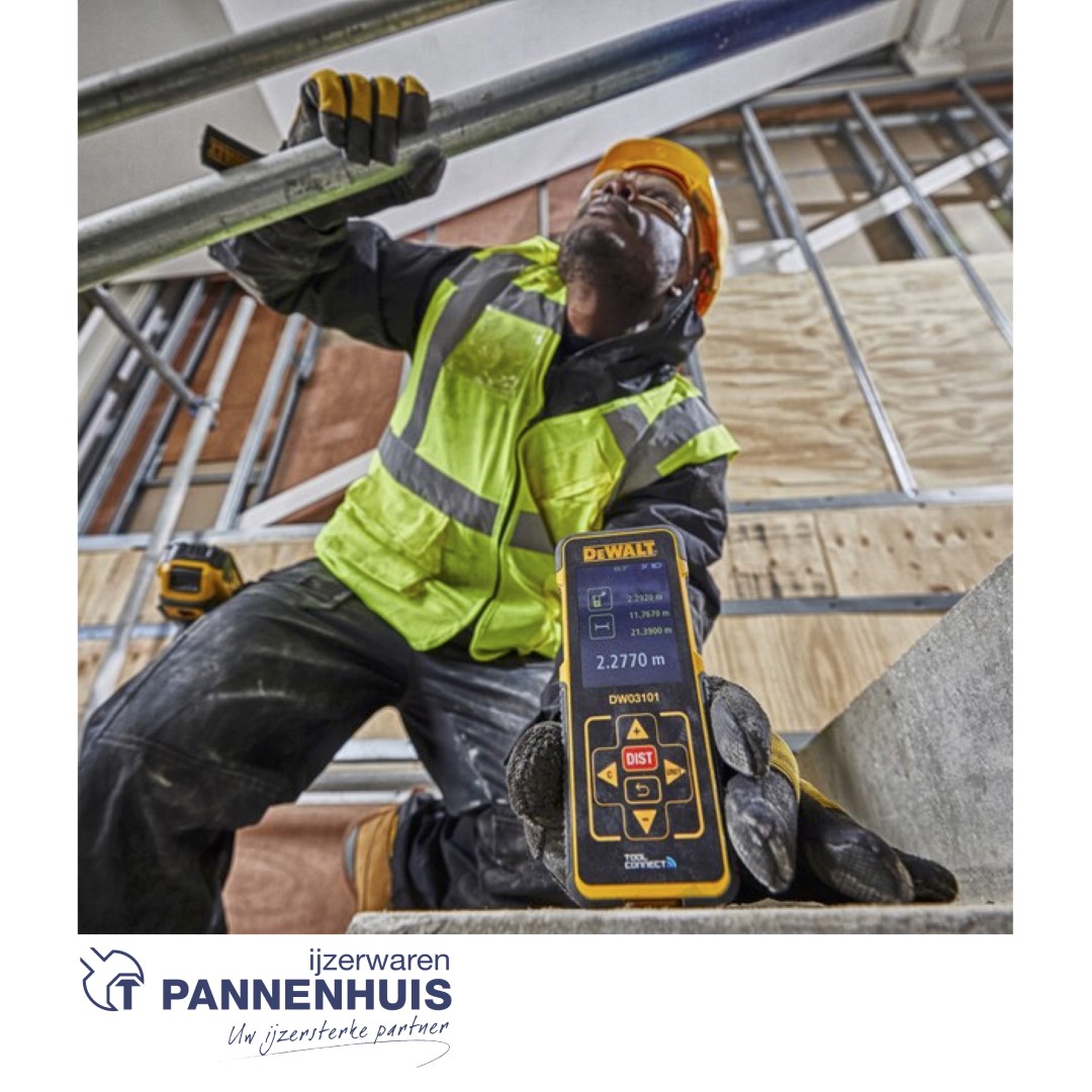 Dewalt Digitale afstandsmeter met Bluetooth® 100M - Afbeelding 4