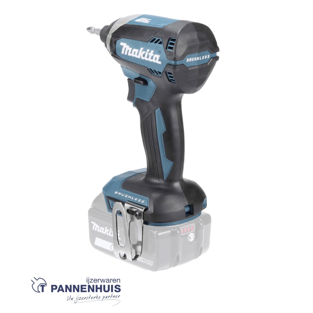 Makita DTD153ZJ Accu slagschroevendraaier 170Nm LXT 18V 1/4"Hex (zonder accu's en lader, in Makpac) - Afbeelding 2