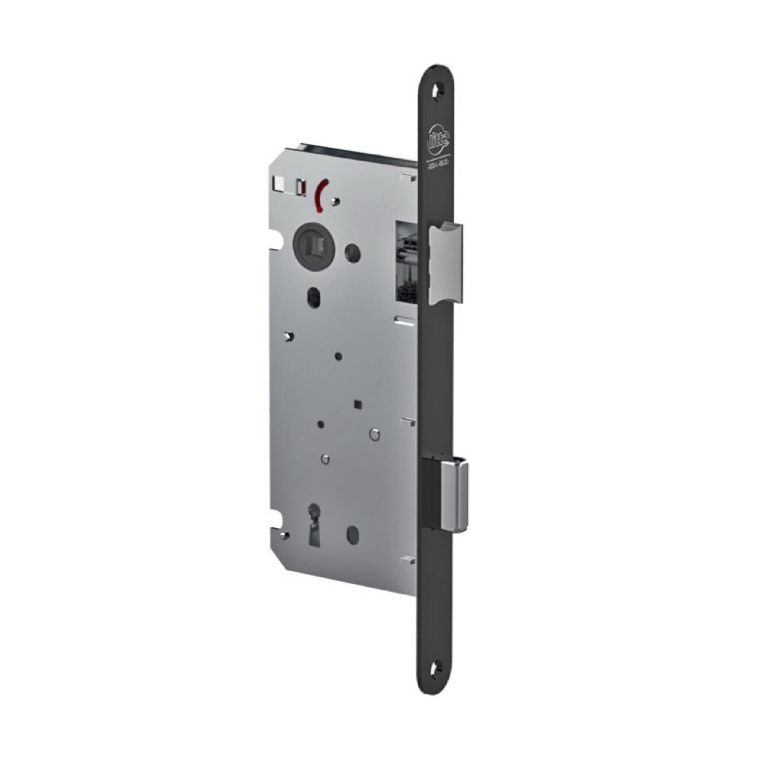 Litto slot A13532NG - 50mm as 110mm gelakt afgerond ZWART