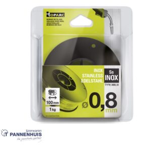 Contimac LASDRAAD INOX DIA. 0,8 - 1KG (BLISTER)