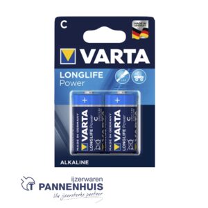 Varta Batterij High Energy C 1,5V 2 stuks