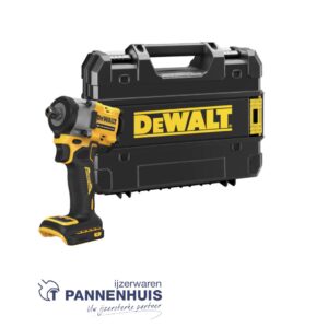 Dewalt DCF922NT 18V XR Brushless Compacte Slagsmoersleutel 1/2" (pin) in TSTAK - Body