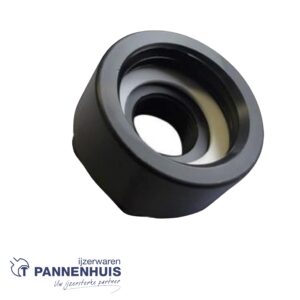 IBC adapter s60x6 naar bsp 1 inw - met pe dichting (020 - Black)