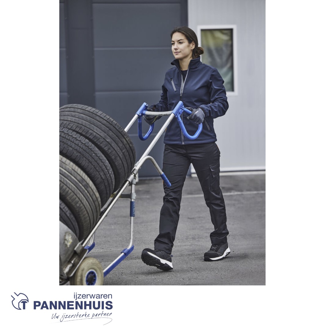 Jobman 2316 Dames Servicebroek stretch D42 zwart - Afbeelding 2