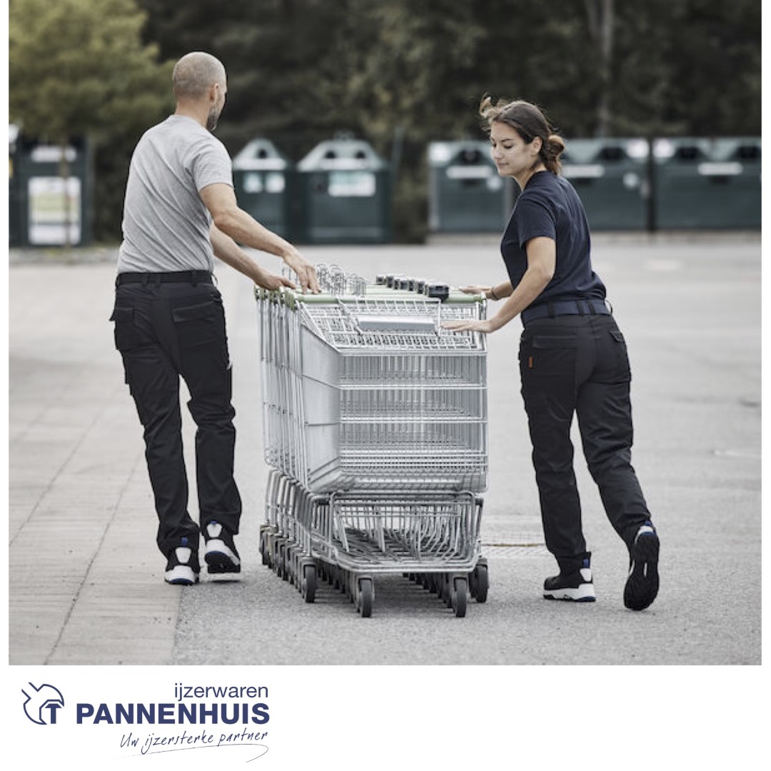 Jobman 2316 Dames Servicebroek stretch D42 zwart - Afbeelding 4