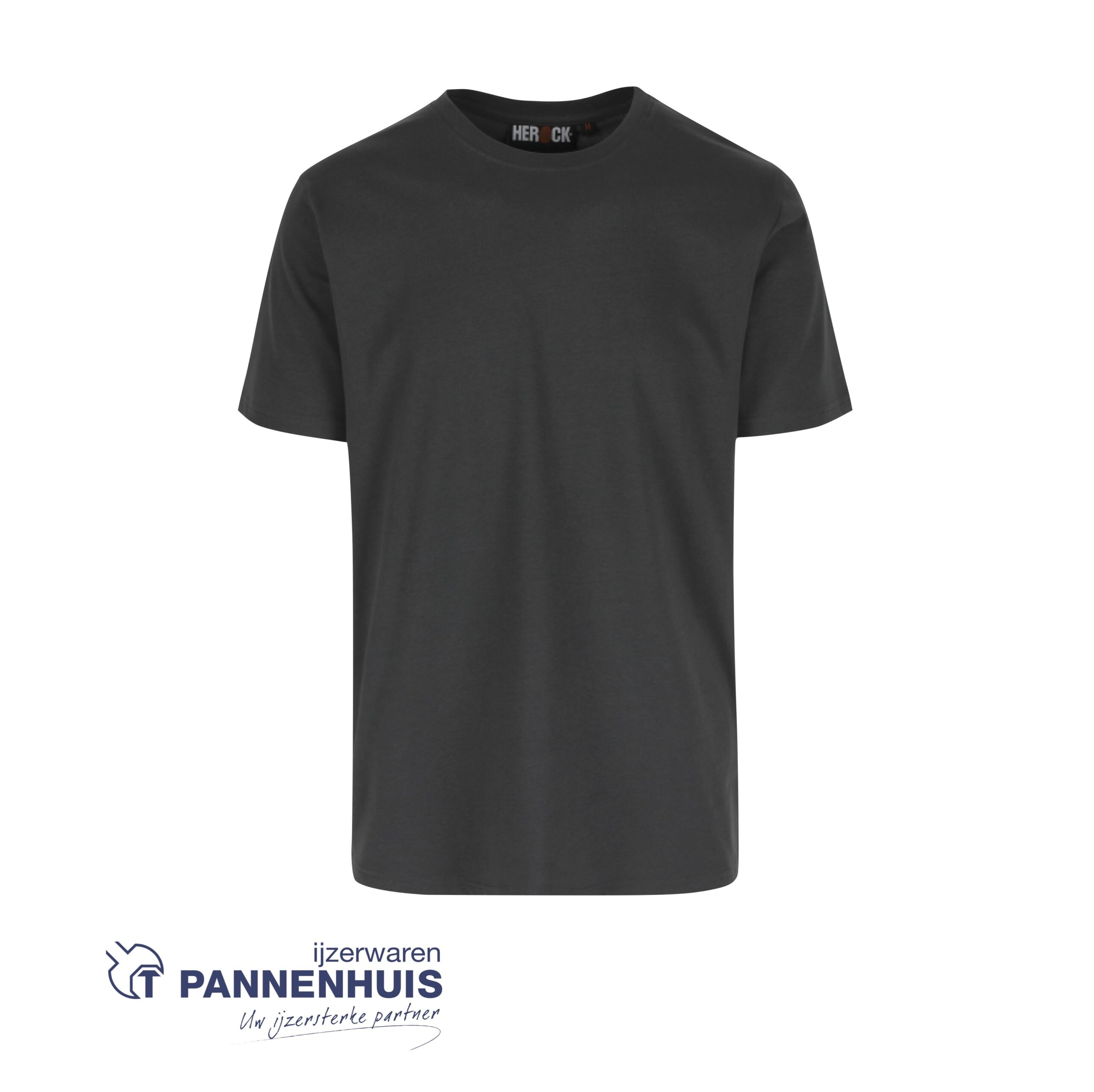 Herock Argo T-shirt korte mouwen antraciet L